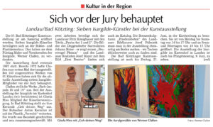 Zeitungsartikel 04.06.25, LZ, Sich vor der Jury behauptet
